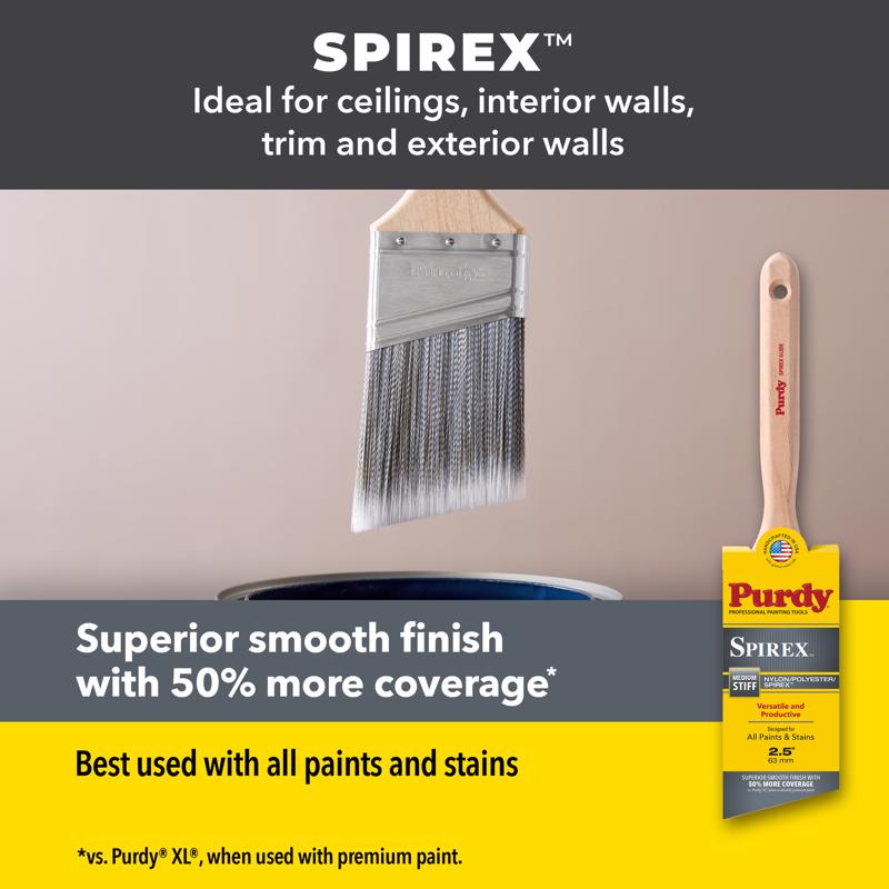 Purdy Spirex 2-1/2 in. Angle Paint Brush