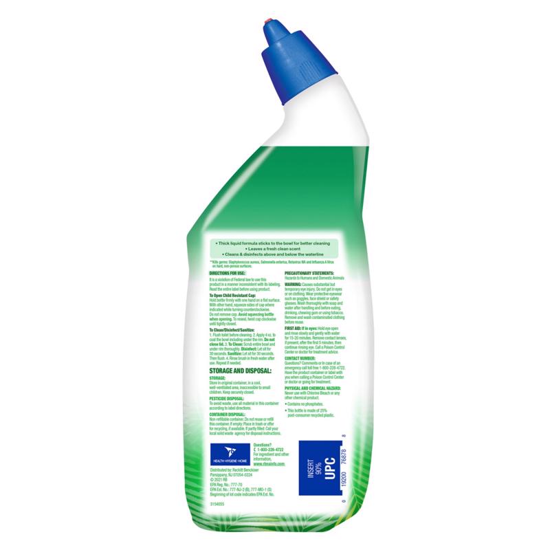 Lysol Bamboo Scent Toilet Bowl Cleaner 24 oz Gel