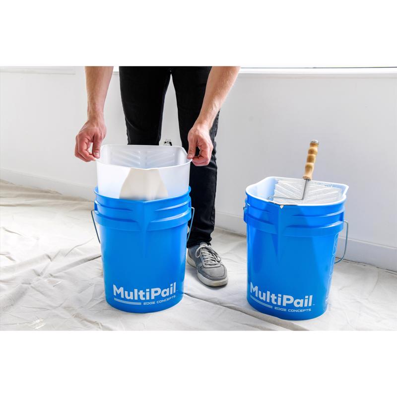 Edge Concepts MultiPail Clear 5 gal Plastic Paint Pail Liner