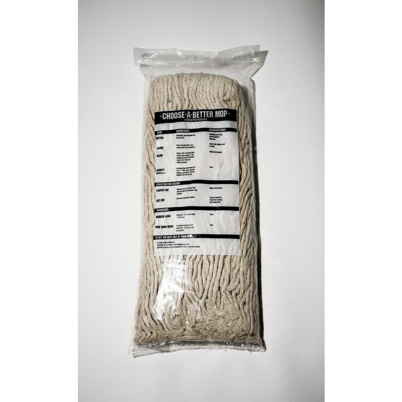 Elite Mops and Brooms #32 Cut End Cotton Mop Refill 1 pk