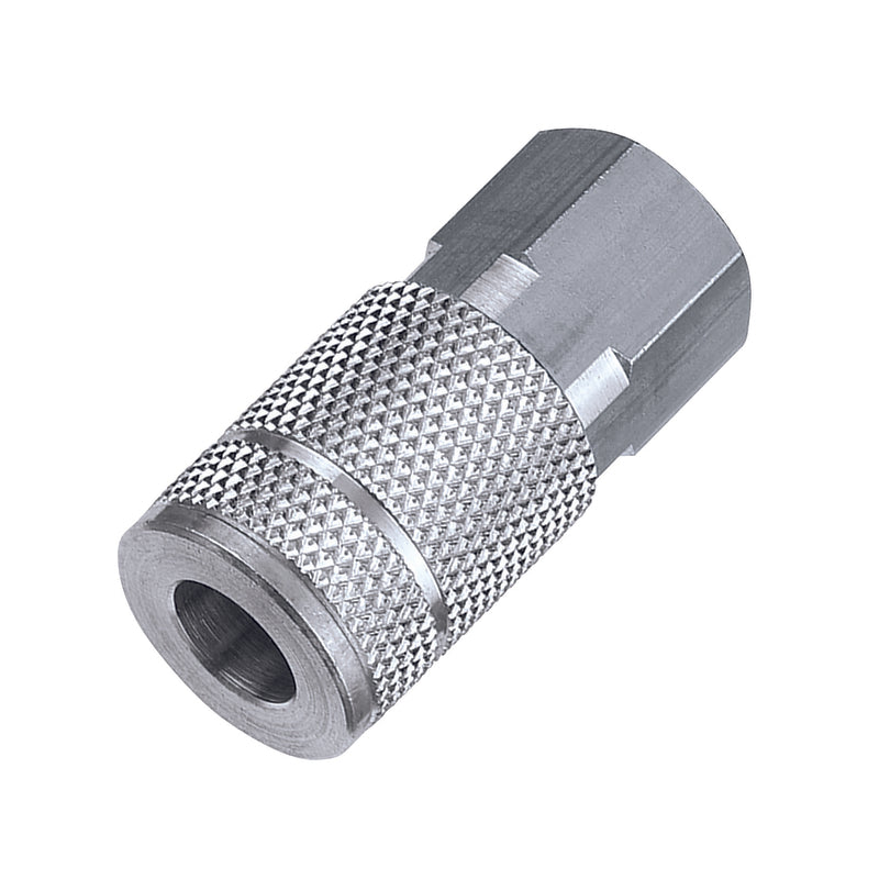 Tru-Flate Steel Air Coupler 3/8 Female 1 pc