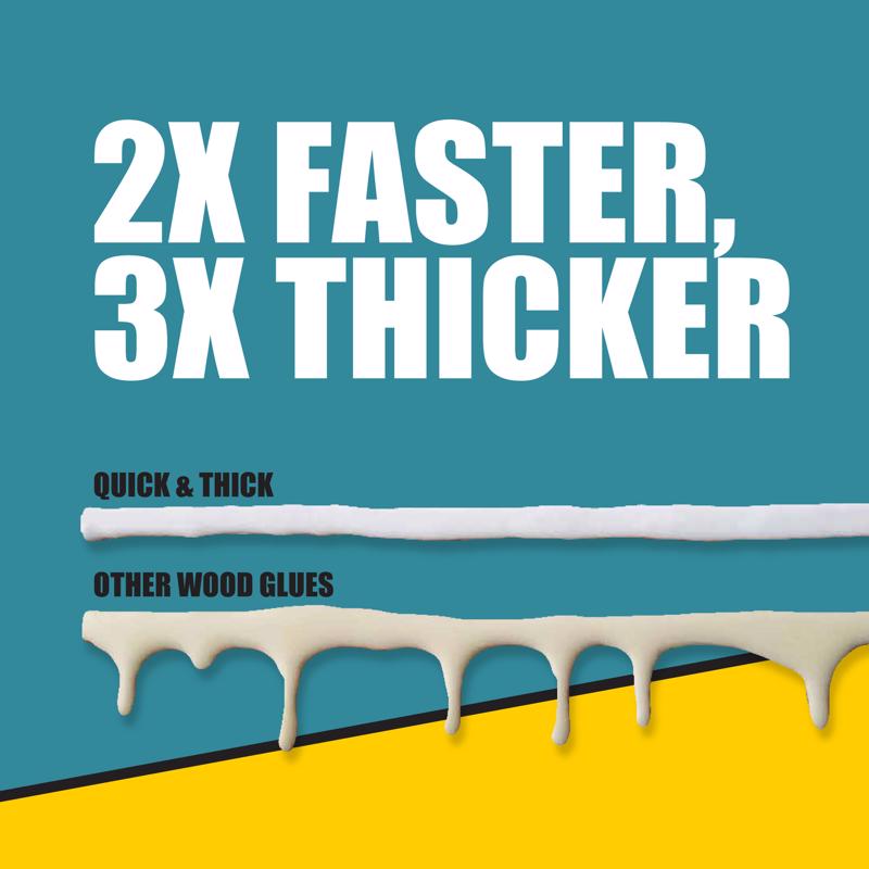 Titebond Quick & Thick High Strength Glue 8 oz