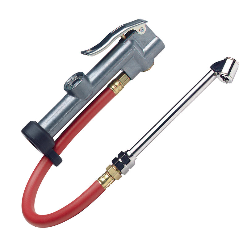 Tru-Flate Steel Inflator Gauge 1/4 FPT 1 pc