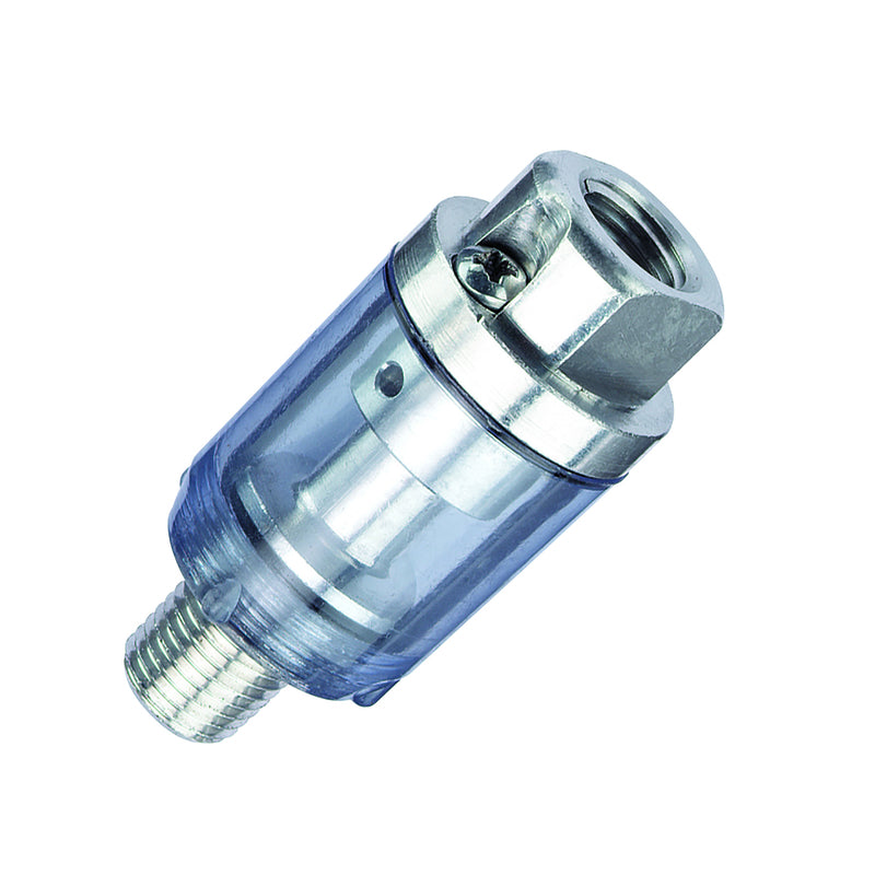 Tru-Flate Steel Air Coupler 1/4 in. Female X 1/4 in. Male 1 pc