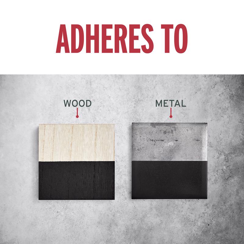 Rust-Oleum Stops Rust Indoor and Outdoor Flat Black Oil-Based Protective Paint 1 qt