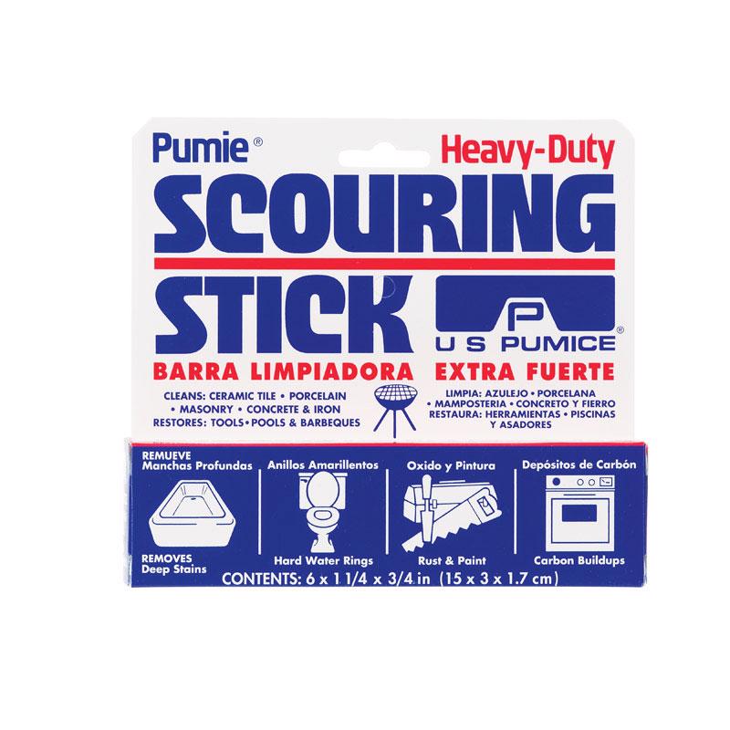 PUMIE Pumice Scouring Stick for Cleaning Toilet Rings Stain & Hard Water Rings, Tough Bathroom, Pools & Tubs, Extra Strong Heavy Duty Pumice Stone for Toilet Cleaning, Rust, Grills & Ovens- Pack of 12