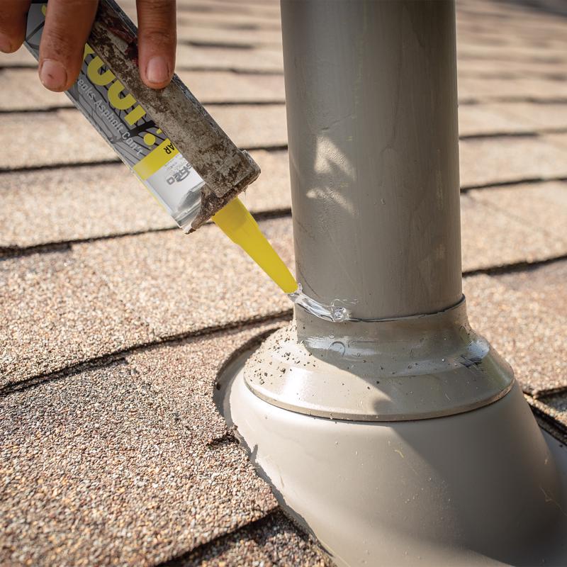 Through The Roof 14004 Elastomeric Roof Sealant, Brushable, Gallon - Quantity 2