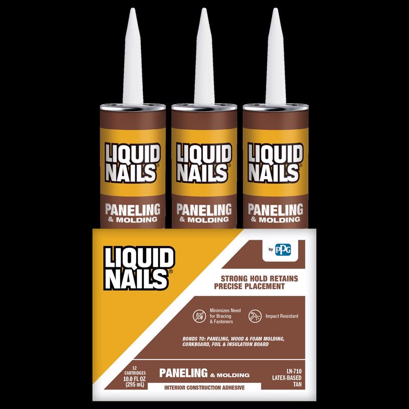 Liquid Nails Paneling & Molding High Strength Latex Adhesive 10 oz