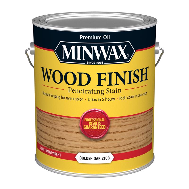 Minwax Wood Finish Semi-Transparent Golden Oak Oil-Based Penetrating Stain 1 gal
