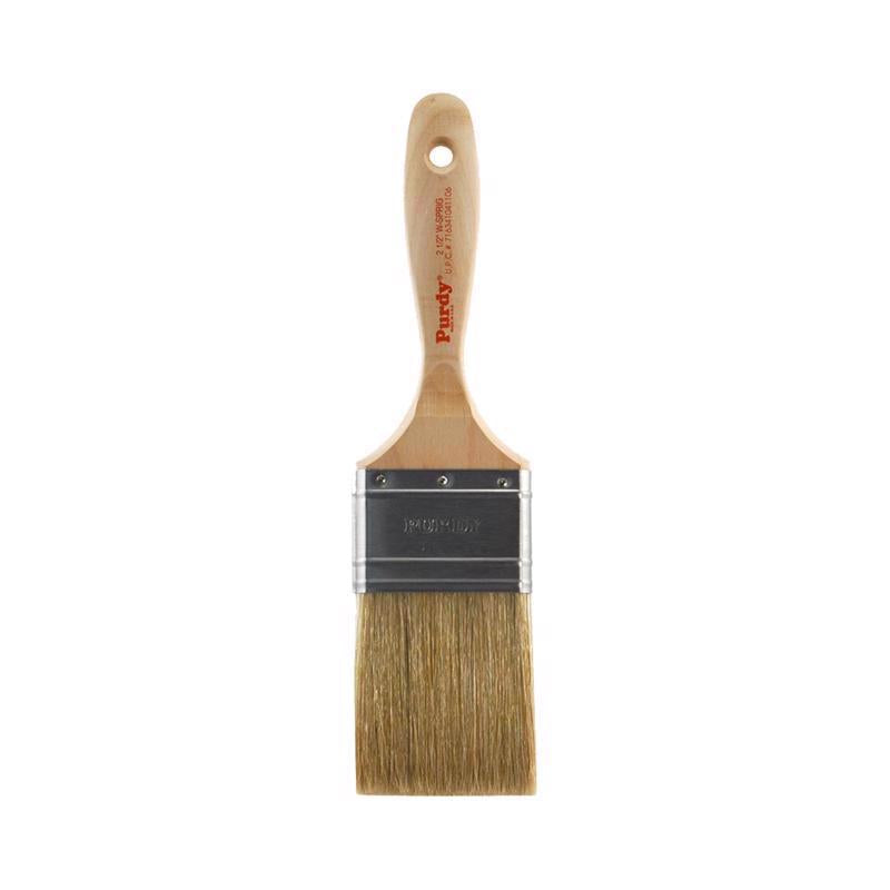 Purdy White Bristle Sprig 2-1/2 in. Soft Flat Trim Paint Brush