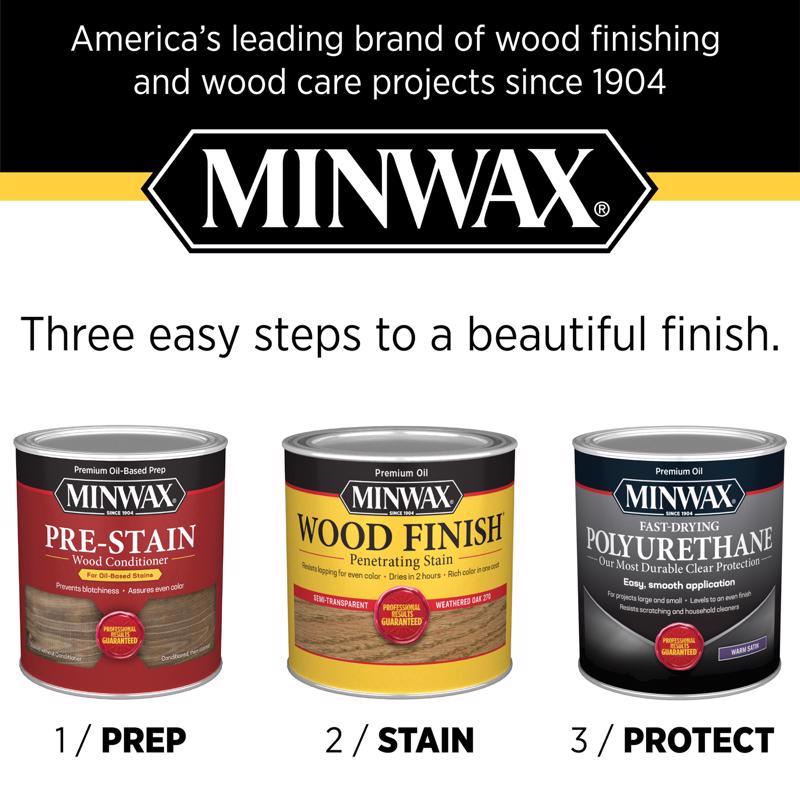 Minwax Wood Finish Semi-Transparent Cherry Oil-Based Penetrating Wood Stain 1 qt