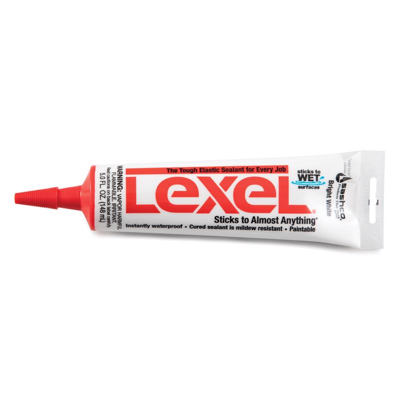CAULK LEXEL VOC WHT 5 OZ