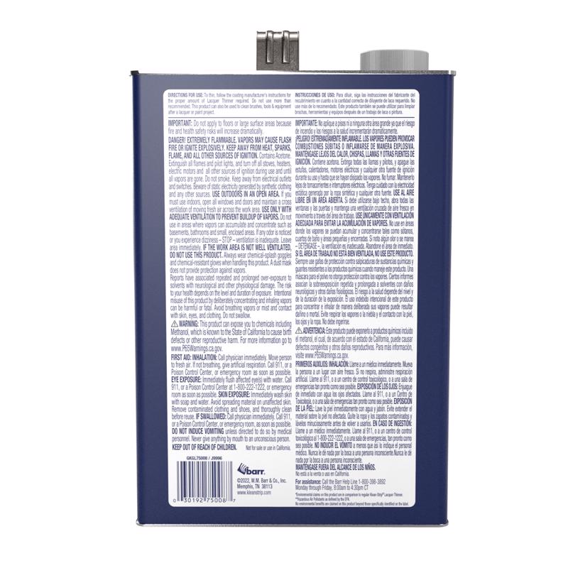 Klean Strip Green Acetone Lacquer Thinner 1 gal