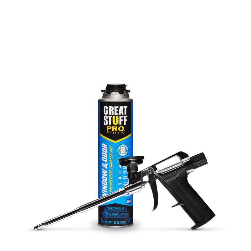 Great Stuff Pro Series Yellow Polyurethane Insulating Foam Sealant 20 oz