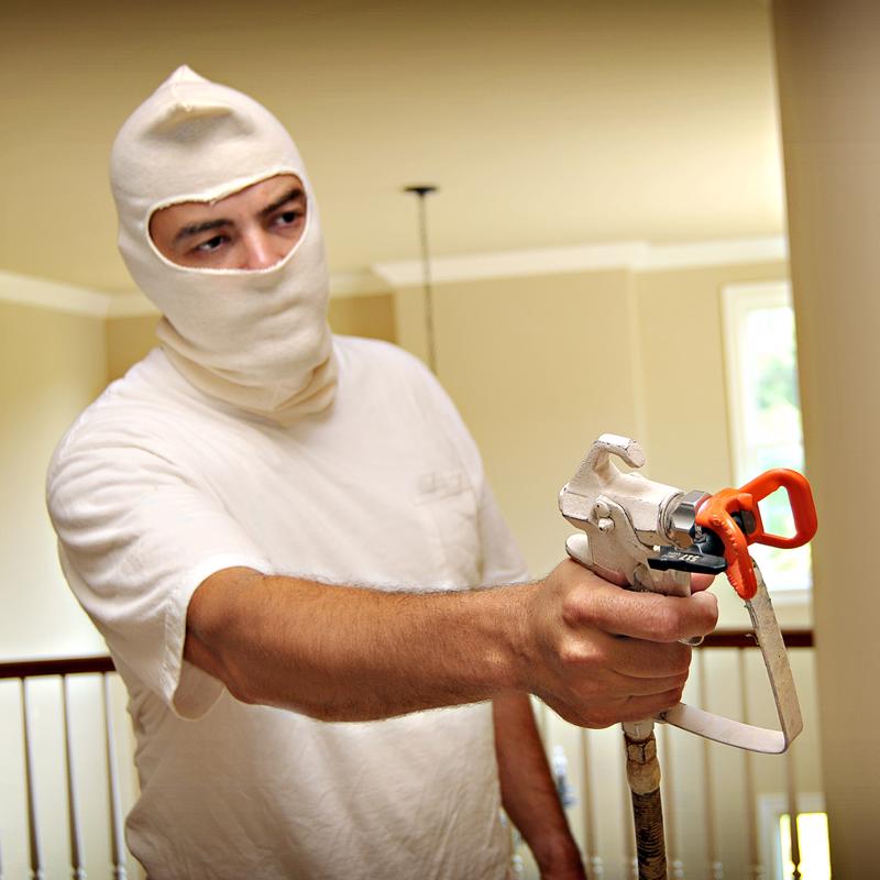 SuperTuff Cotton Spray Sock Hood White One Size Fits Most 1 pk