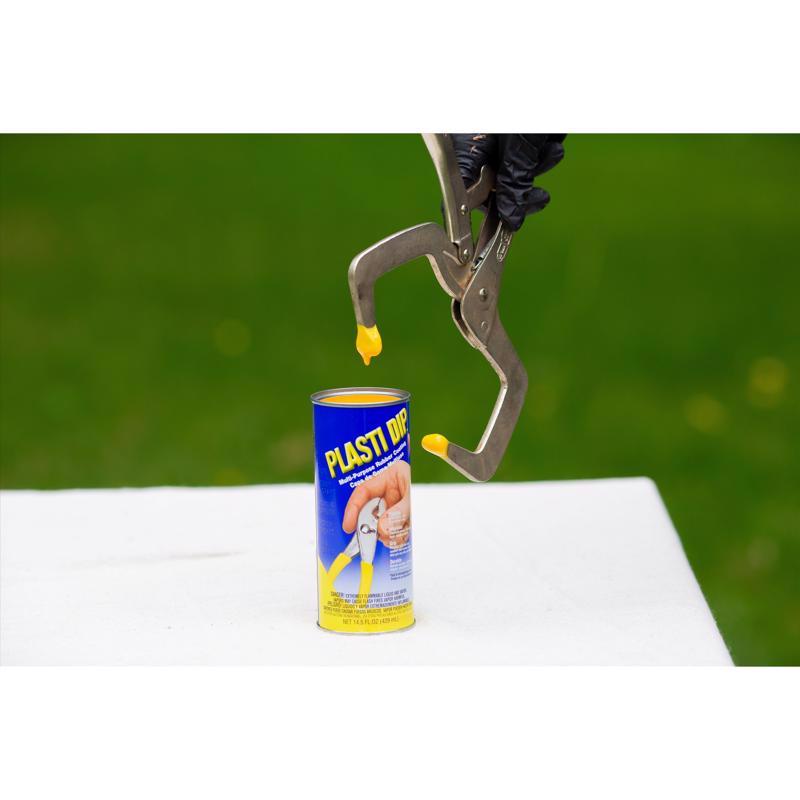 Plasti Dip Flat/Matte Yellow Multi-Purpose Rubber Coating 14.5 oz oz