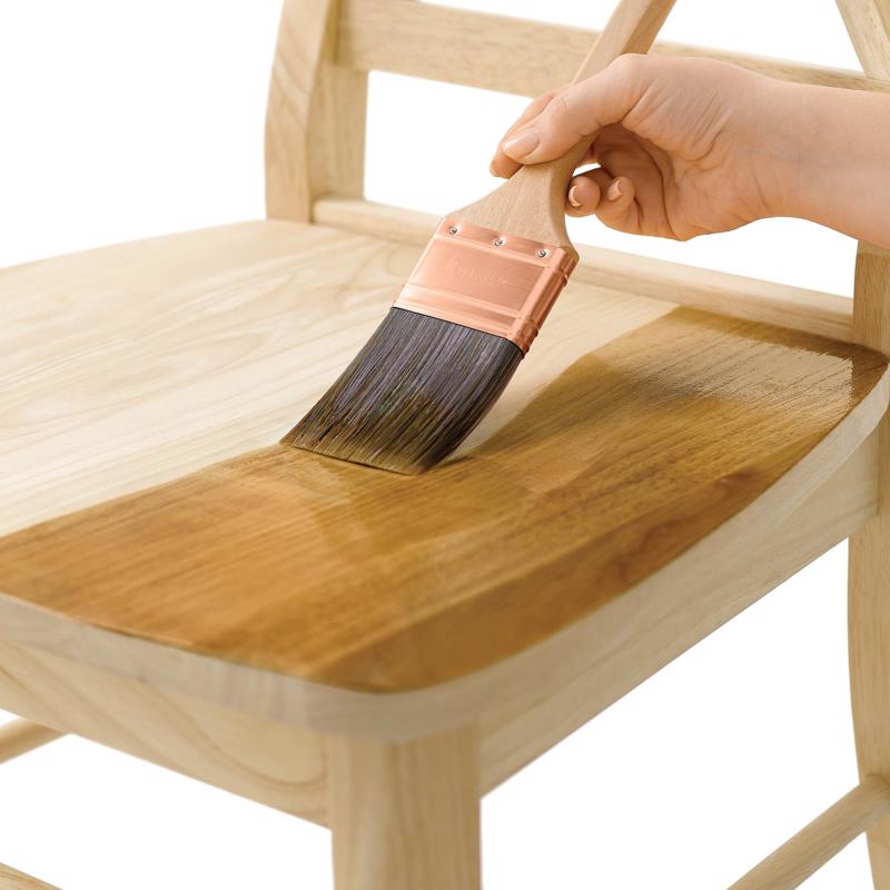 Minwax PolyShades Semi-Transparent Satin Honey Pine Oil-Based Stain/Polyurethane Finish 0.5 pt