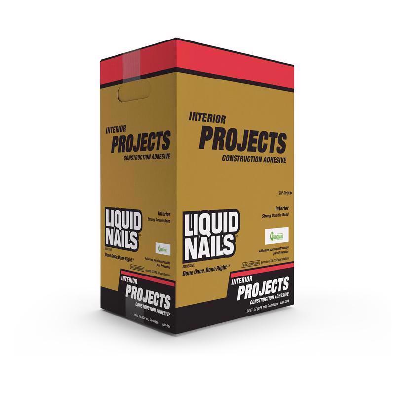 Liquid Nails Interior Projects Acrylic Latex Construction Adhesive 28 oz