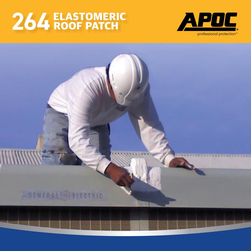 APOC Gloss White Elastomeric Roof Sealant 1 gal