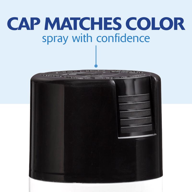 Rust-Oleum Painter's Touch 2X Ultra Cover Semi-Gloss Black Paint+Primer Spray Paint 12 oz