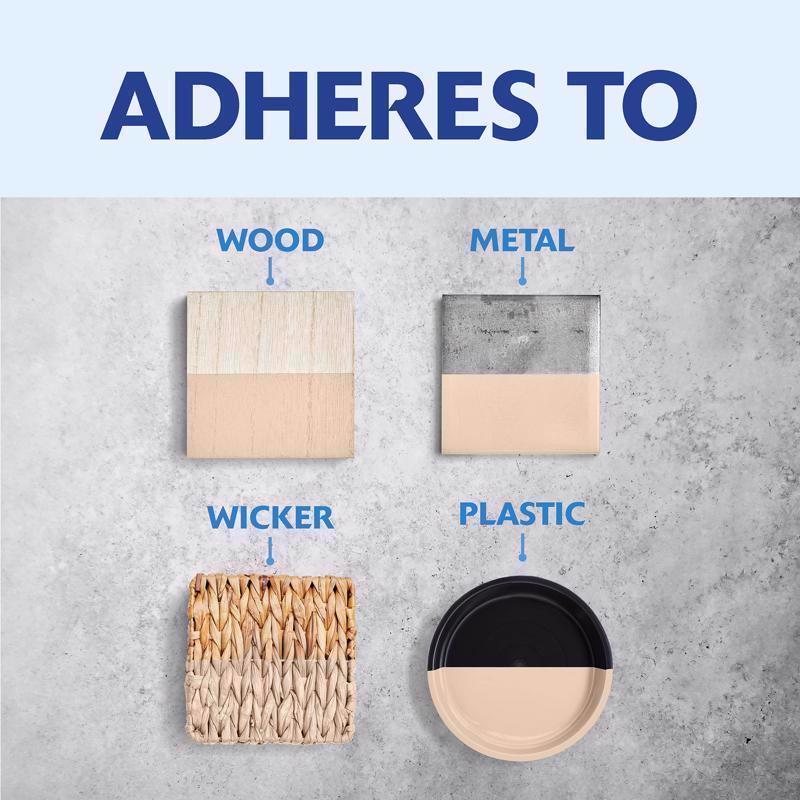 Rust-Oleum Painter's Touch 2X Ultra Cover Satin Ivory Silk Paint+Primer Spray Paint 12 oz