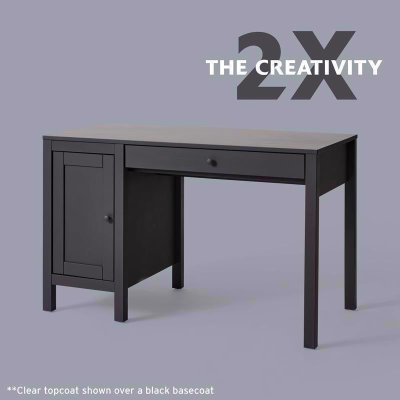 Rust-Oleum Painter's Touch 2X Ultra Cover Matte Clear Paint+Primer Spray Paint 12 oz