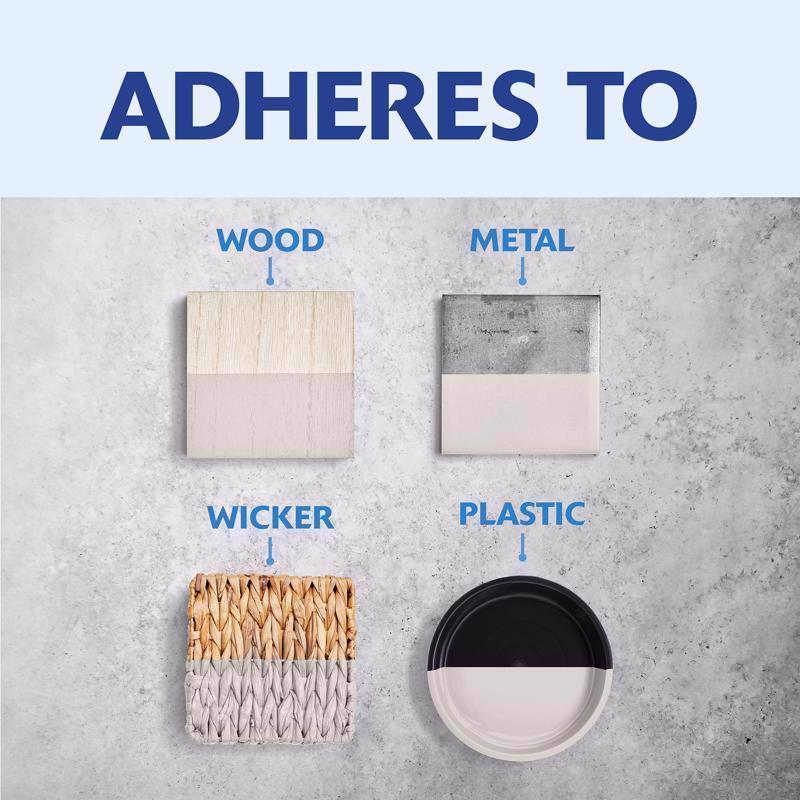 Rust-Oleum Painter's Touch 2X Ultra Cover Satin Stone Gray Paint+Primer Spray Paint 12 oz