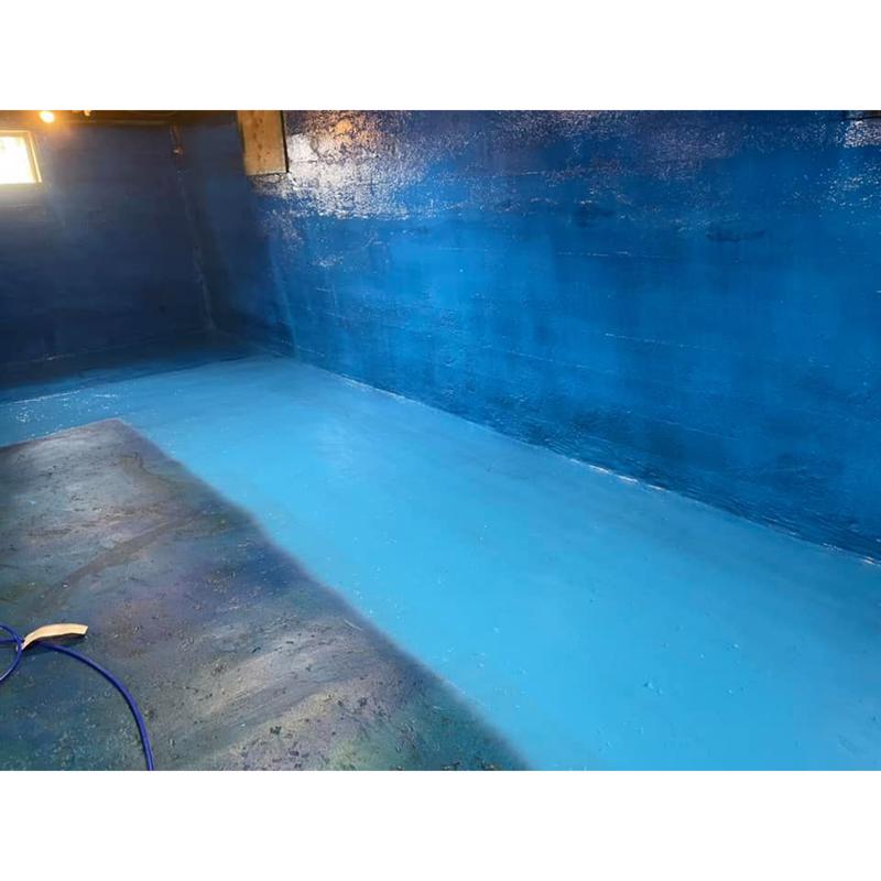 AMES Blue Max Liquid Rubber Blue Waterproof Coating 1 gal