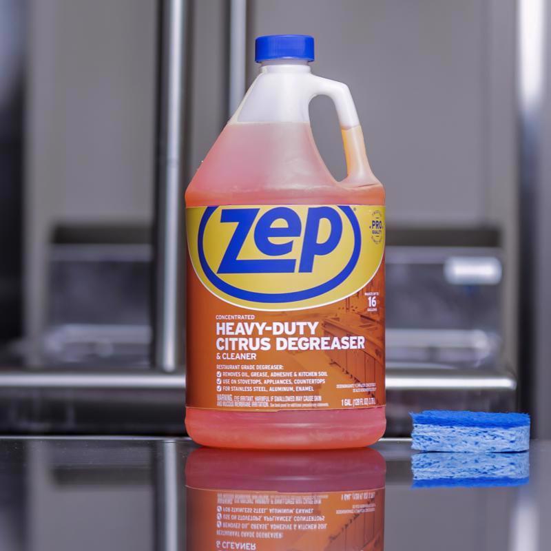 Zep Citrus Scent Heavy Duty Degreaser 128 oz Liquid