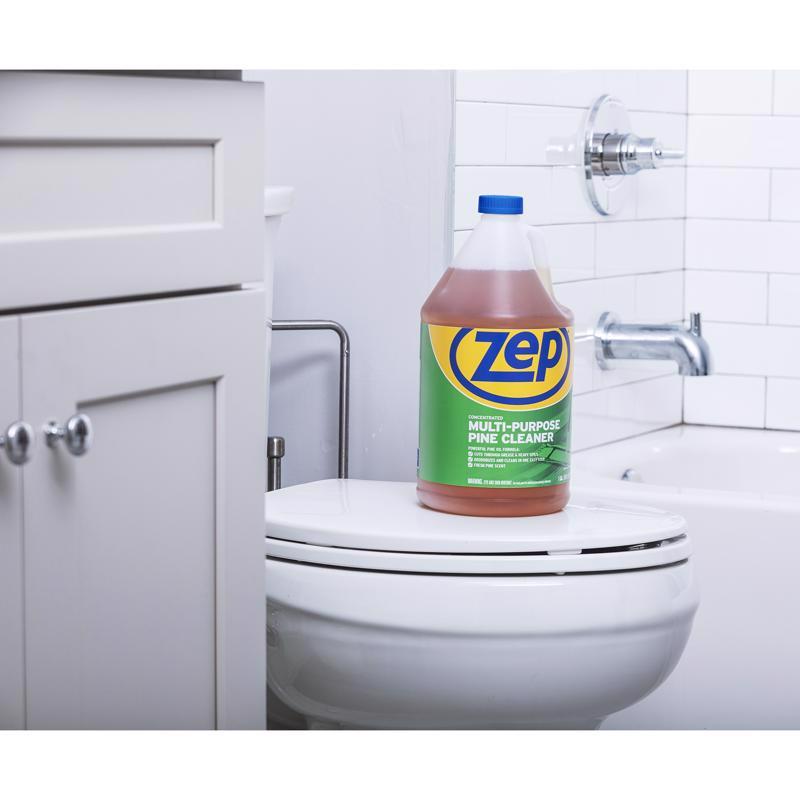 Zep Commercial Pine Scent Concentrated Multi-Surface Cleaner Liquid 128 oz