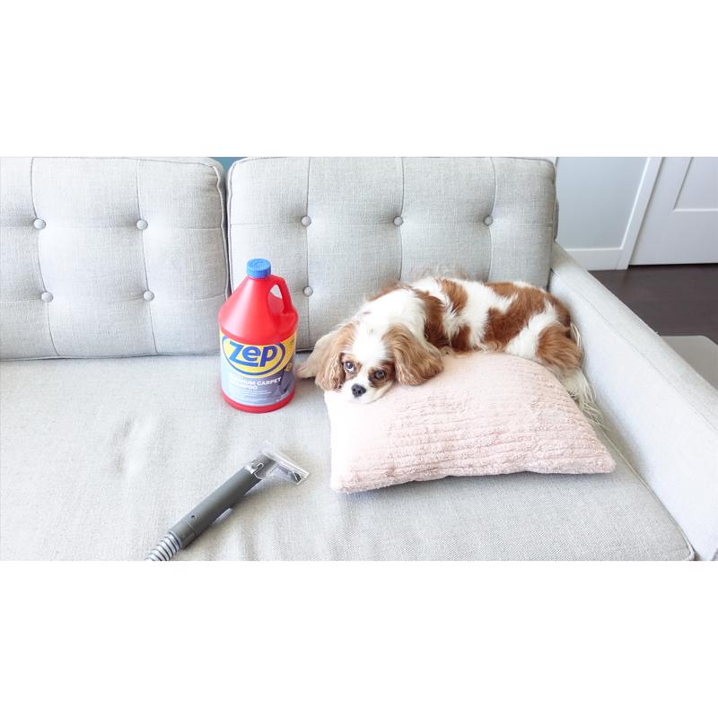 Zep Pleasant Scent Carpet Shampoo 128 oz Liquid