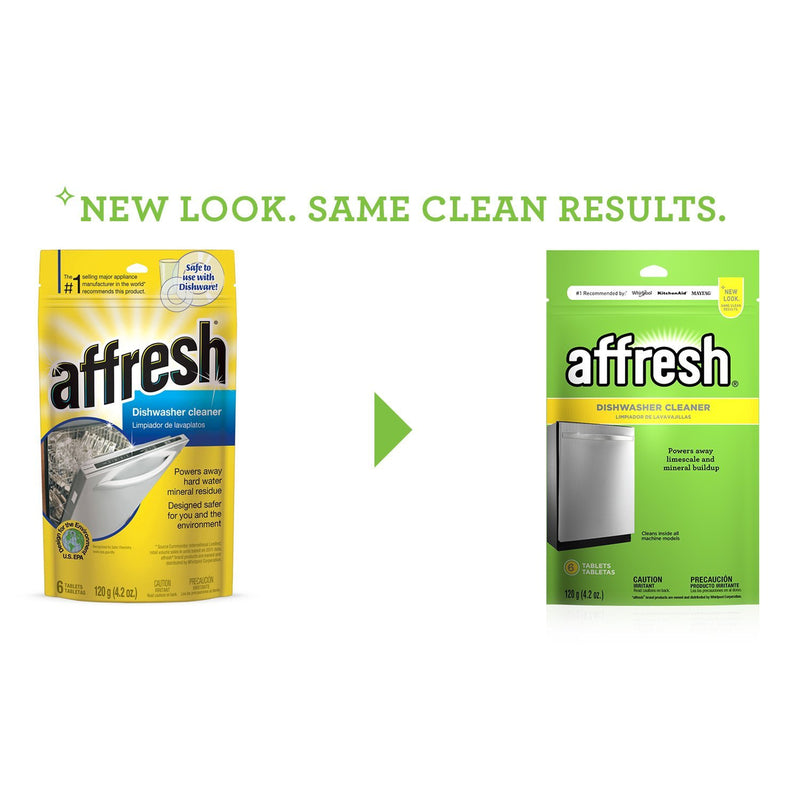 Affresh Lemon Scent Powder Dishwasher/Disposal Cleaner 4.2 oz 6 pk