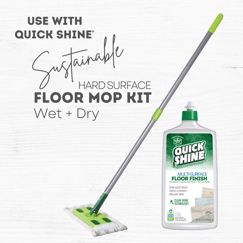 Quick Shine Gloss Floor Finish Liquid 27 oz