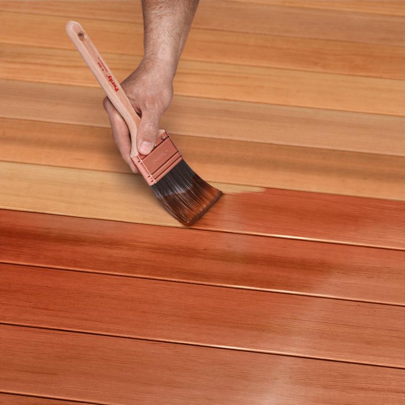 Cabot Australian Timber Oil Low VOC Transparent Mahogany Flame Oil-Based Australian Timber Oil 1 qt