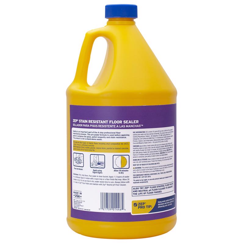 Zep Clear Floor Sealer Liquid 1 gal
