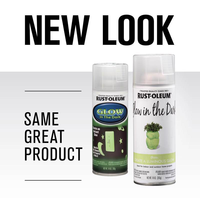 Rust-Oleum Specialty Flat Green Glow-in-the-Dark Spray Paint 10 oz