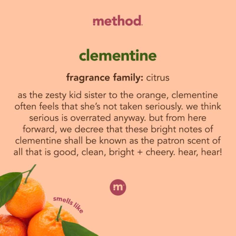 Method Clementine Scent All Purpose Cleaner Liquid 28 oz