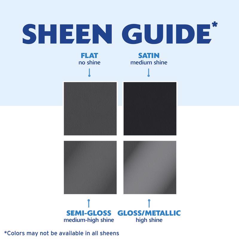 Rust-Oleum Painters Touch Gloss Deep Blue Water-Based Ultra Cover Paint Exterior and Interior 1 qt