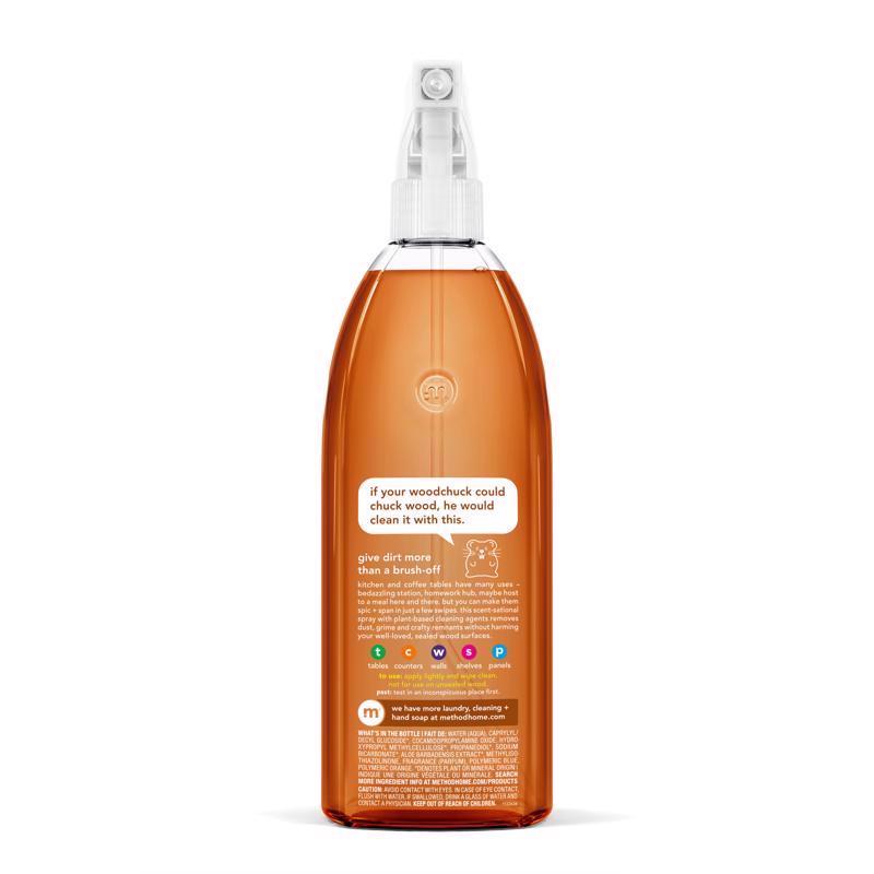 Method Almond Scent Wood Cleaner Liquid 28 oz