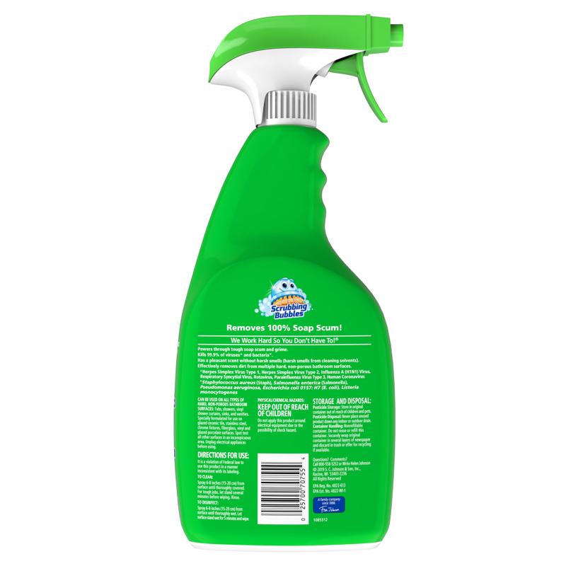 Scrubbing Bubbles Citrus Scent Bathroom Cleaner 32 oz Spray