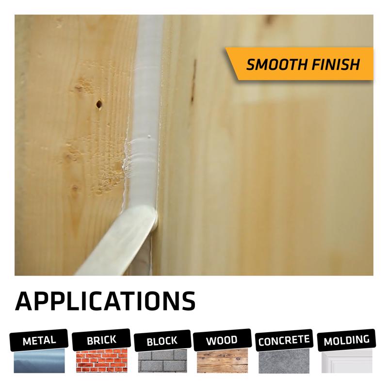 Sika Pro Select White Polyurethane All Purpose Construction Sealant 10.1 oz