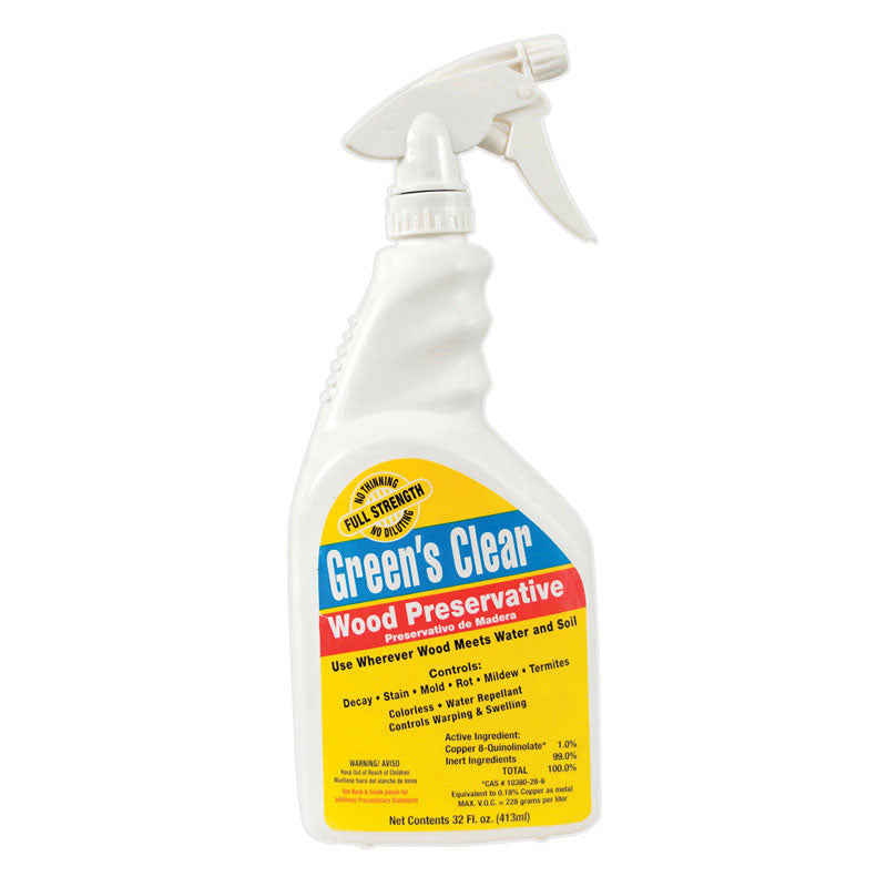 CLEAR WD PRESERVE 32OZ
