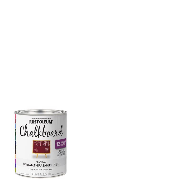 Rustoleum Specialty 243783 1 Quart Chalkboard Tint Base Paint