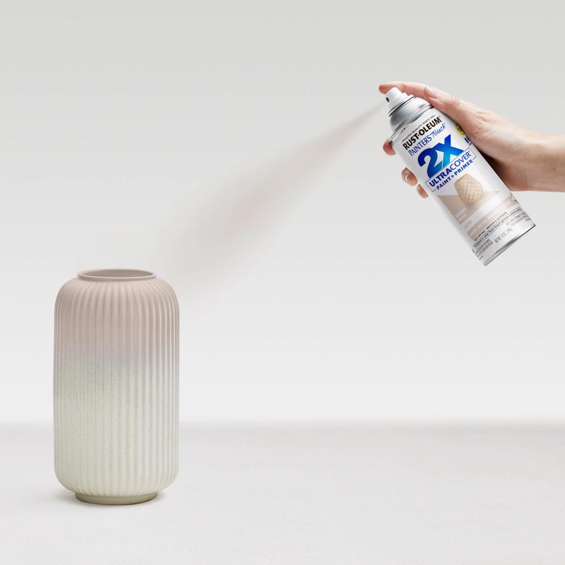 Rust-Oleum Painter's Touch 2X Ultra Cover Satin Smokey Beige Spray Paint 12 oz