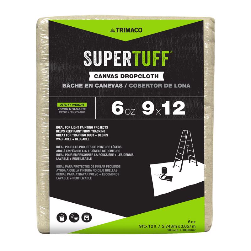 DROPCLOTH 6OZ 9X12'