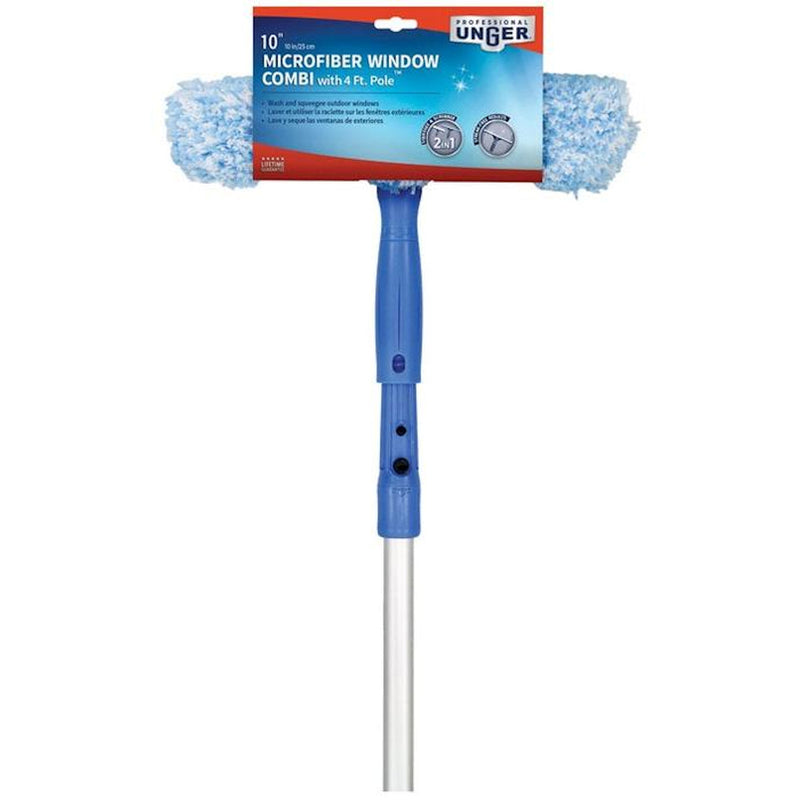 Unger 10 in. Microfiber Window Cleaning Kit