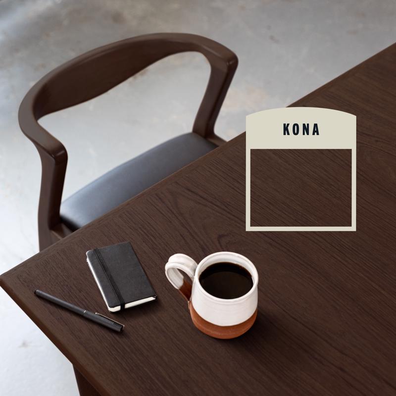 Varathane Semi-Transparent Kona Oil-Based Urethane Modified Alkyd Fast Dry Wood Stain 1 qt