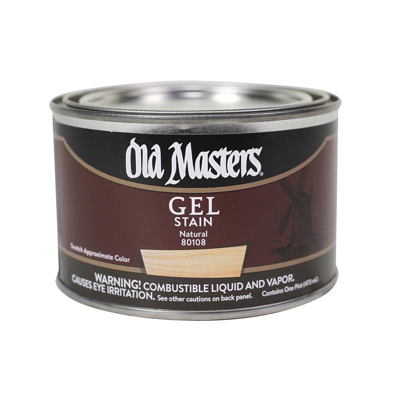 GEL STAIN NATURAL 1PT