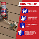 Loctite TiteFoam White Polyurethane Foam Foam Foam Sealant 12 oz