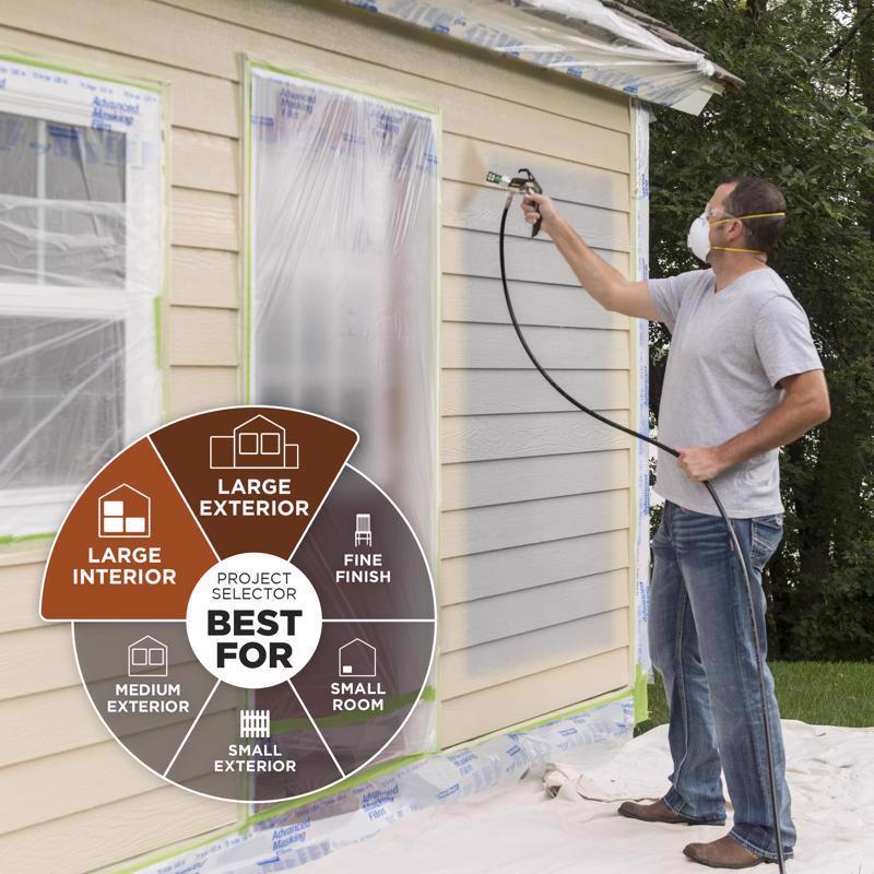 Wagner Control Pro 150 1500 psi Metal Airless Paint Sprayer